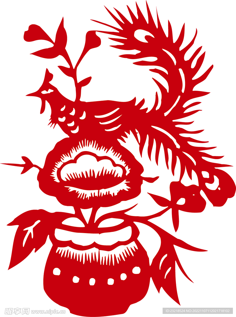 卡通花瓶