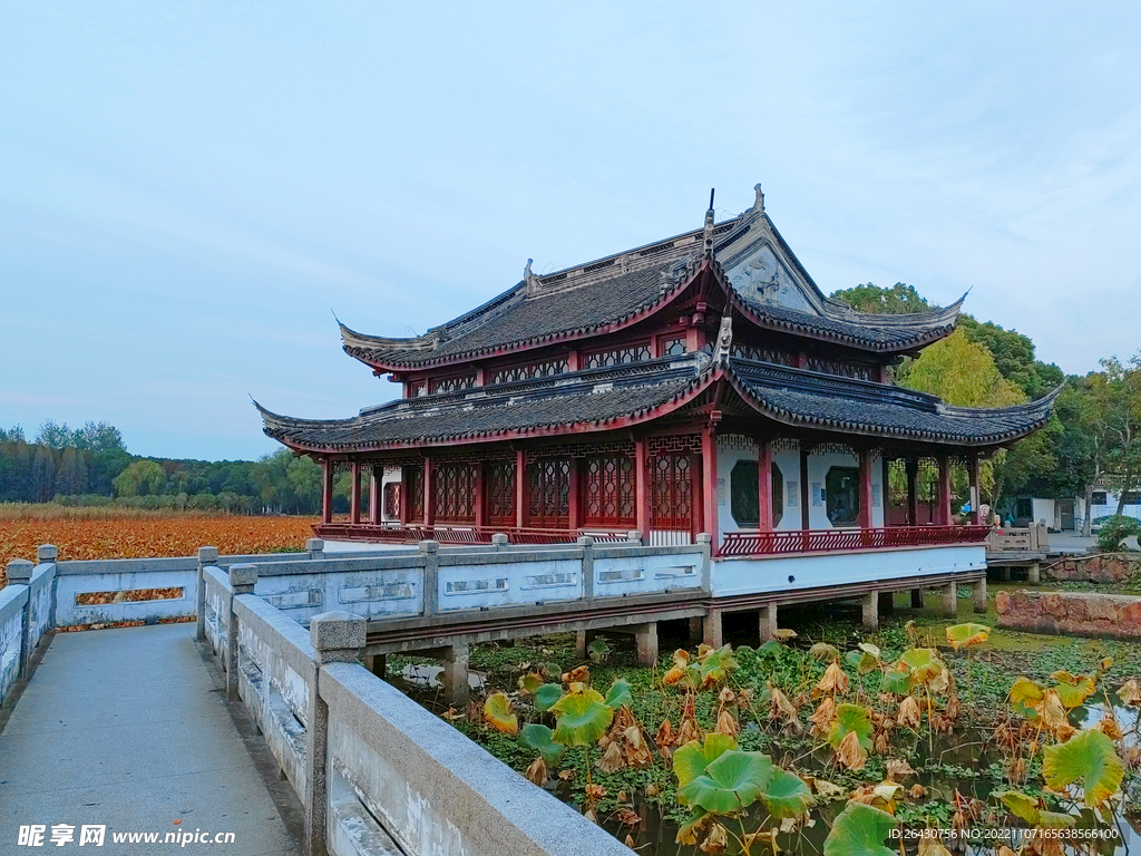 江南公园古建筑