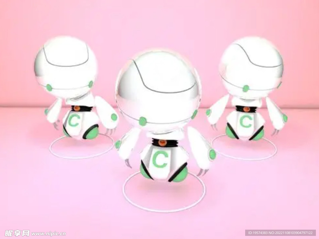 C4D模型机器人