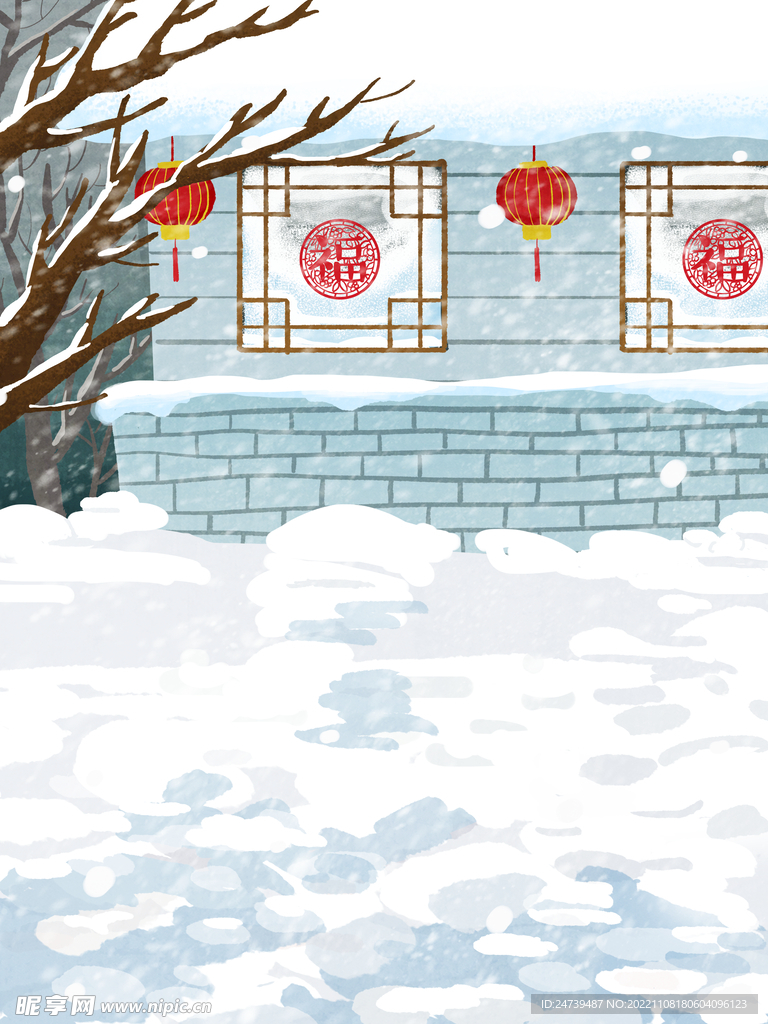 冬天背景