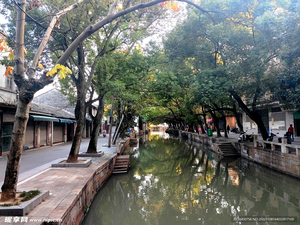 芦墟古镇街景