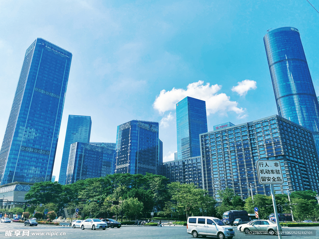 城市高楼大厦
