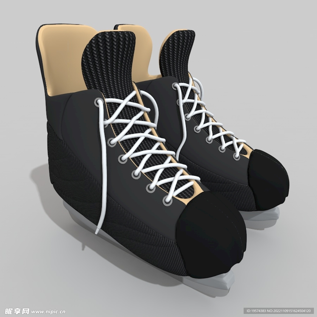 C4D模型 鞋子  