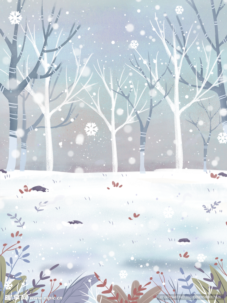 雪地
