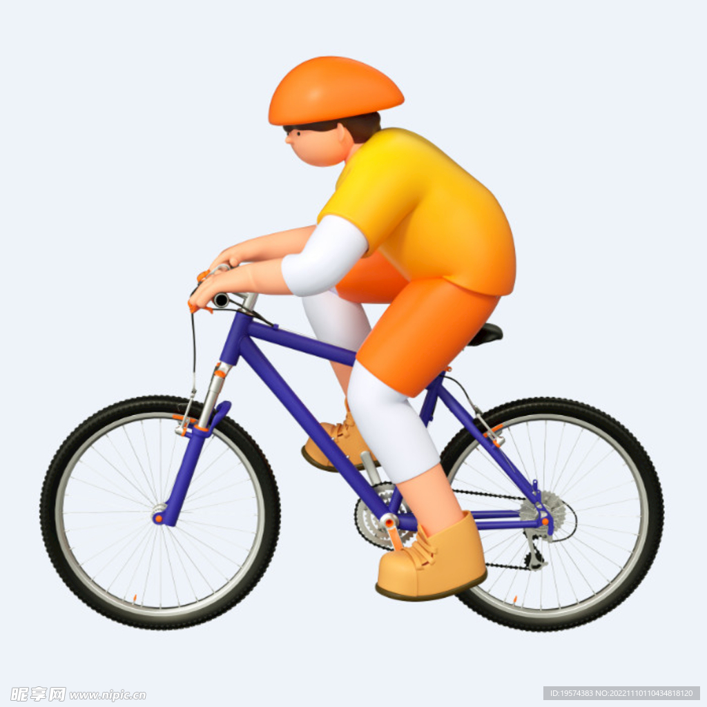 C4D模型 卡通人  