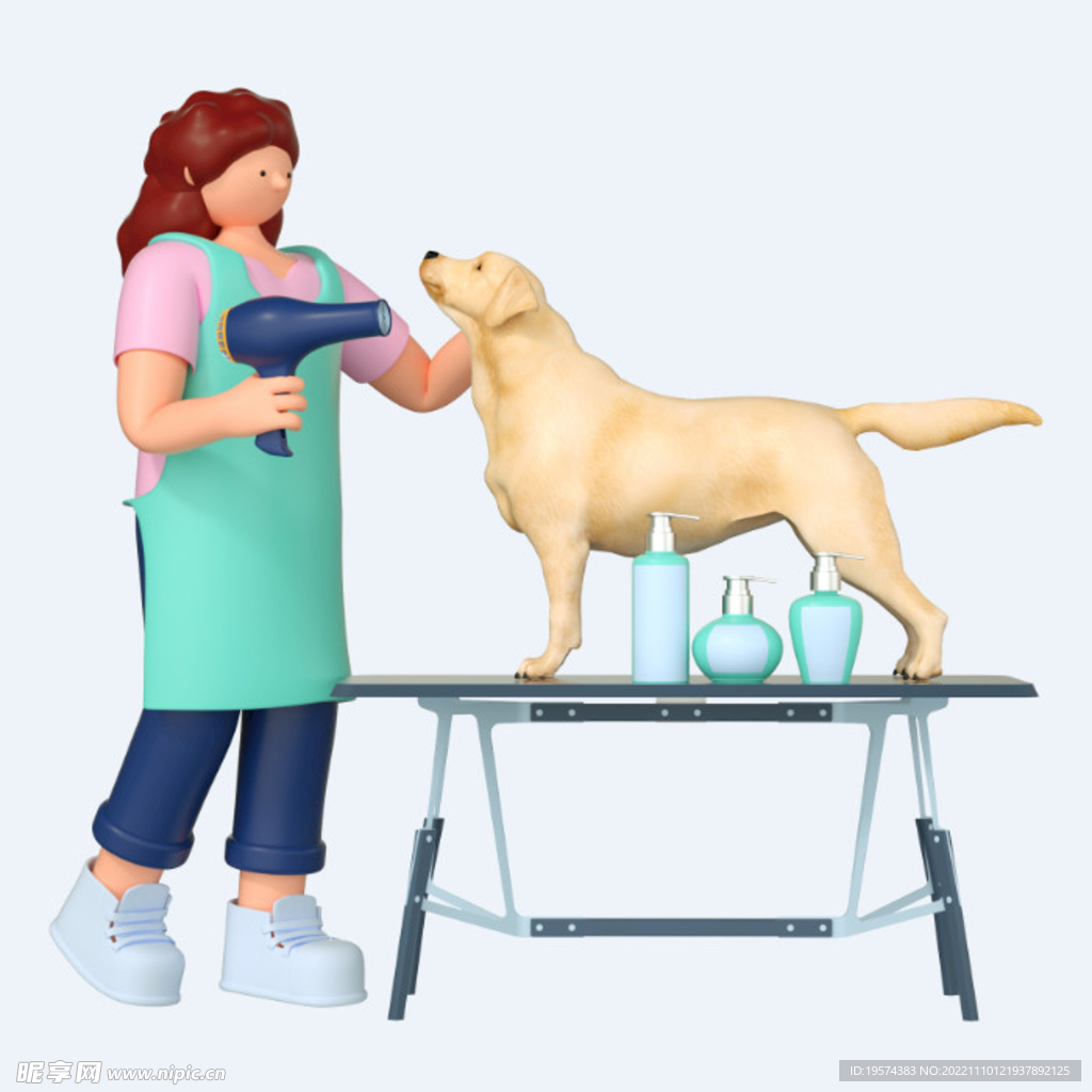 C4D模型 卡通人  