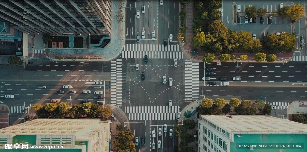 城市十字路口