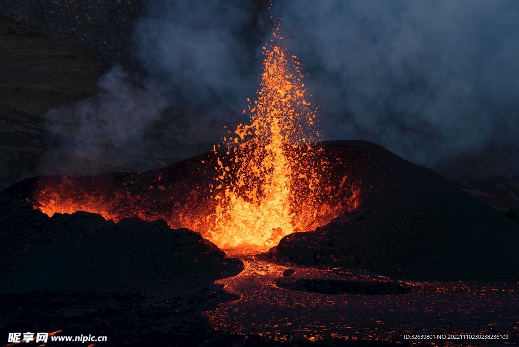 火山熔岩