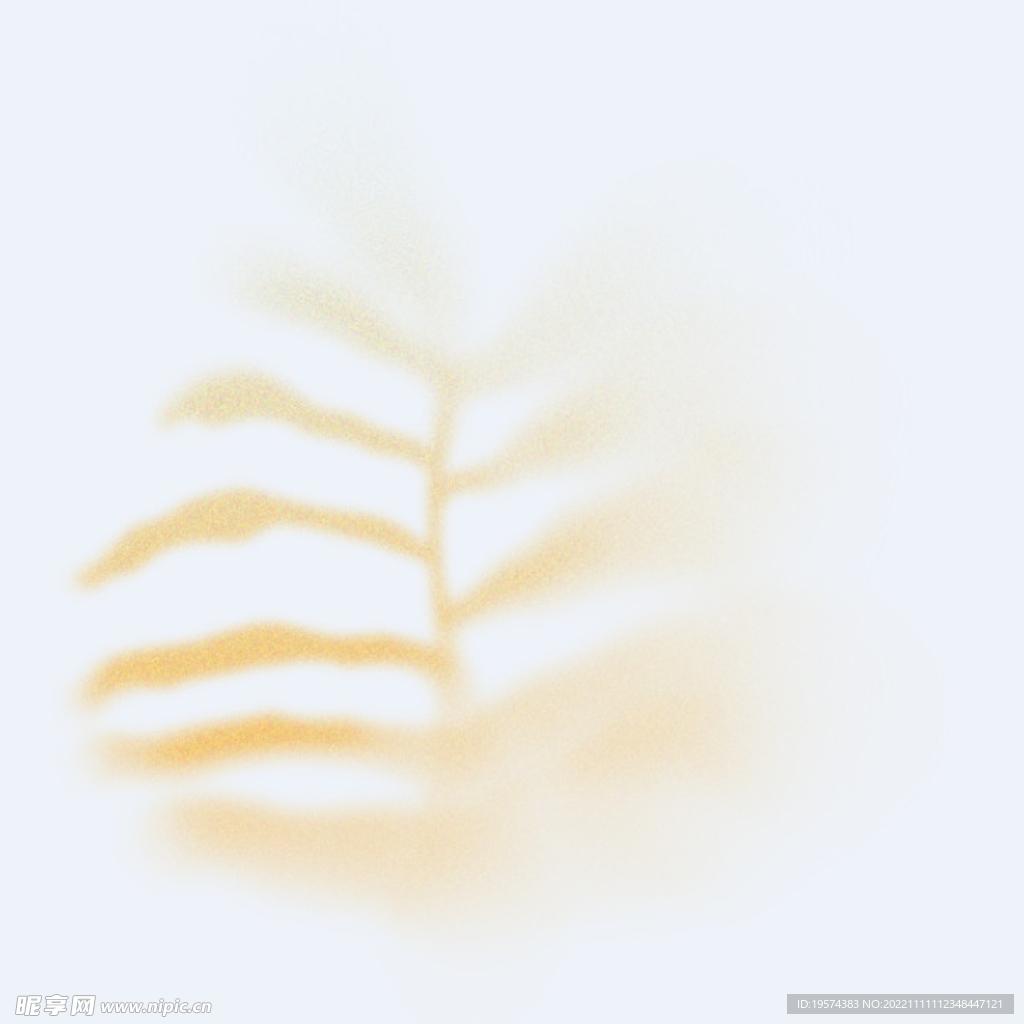 幻彩植物模糊渐变 