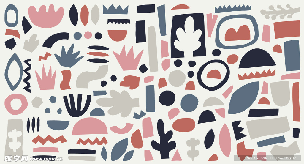 抽象几何装饰画