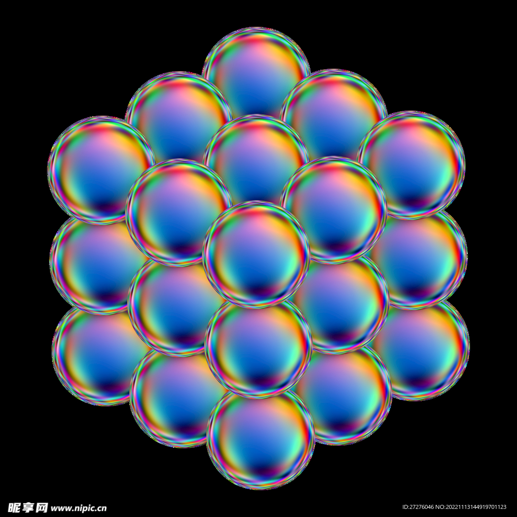 未来科幻金属全息镭射立体素材