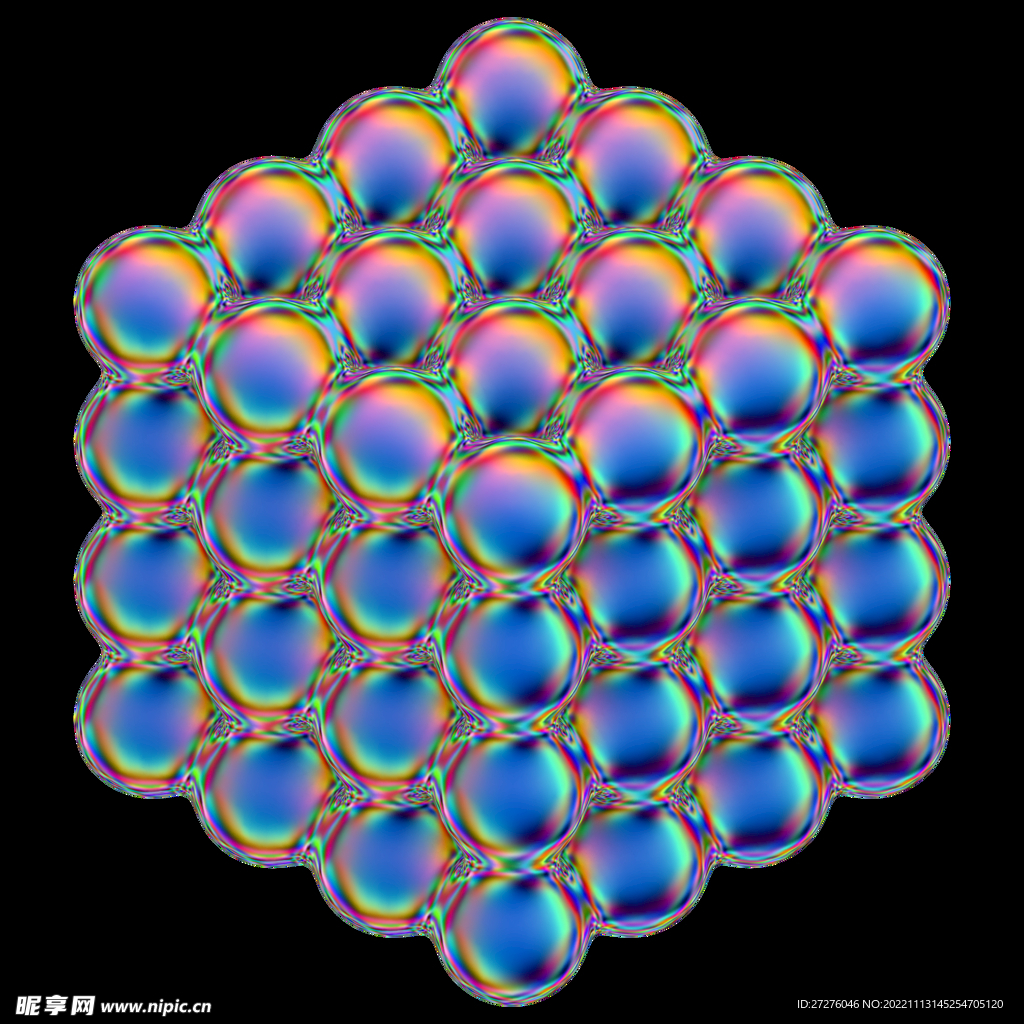 未来科幻金属全息镭射立体素材