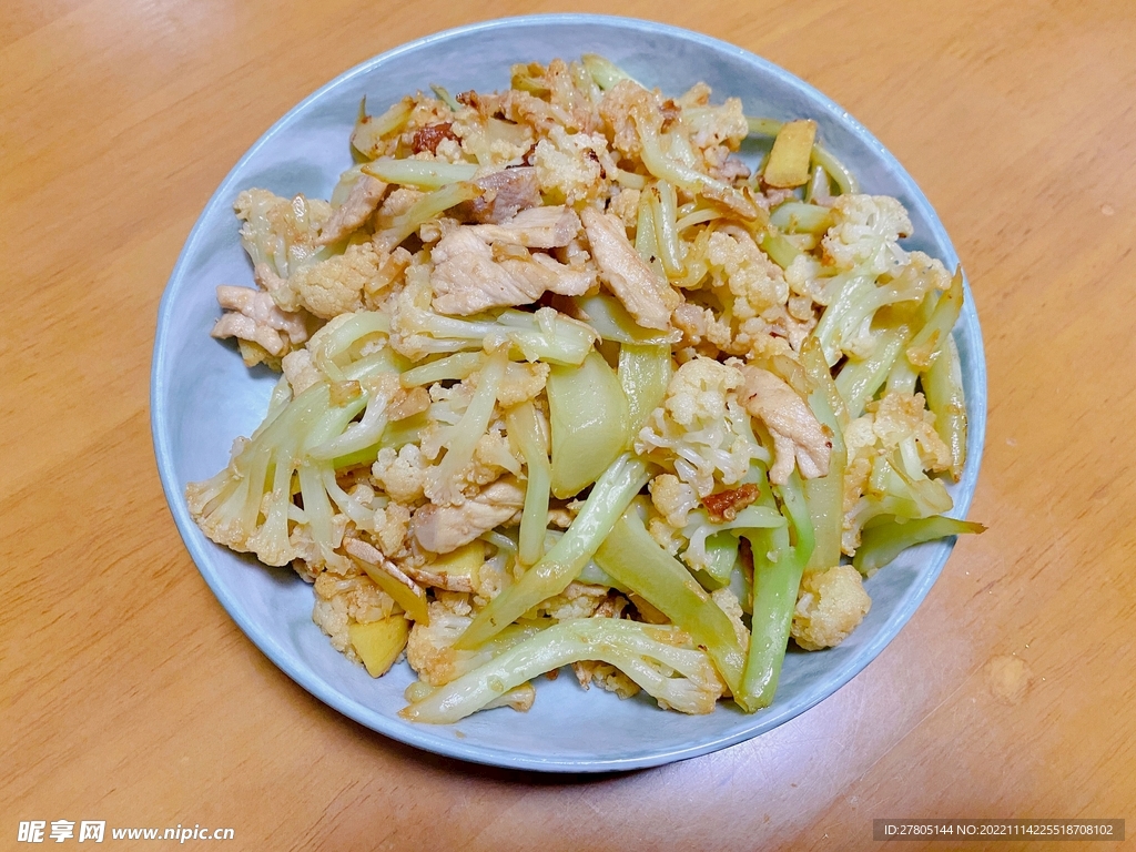 花菜 菜花 西蓝花炒肉