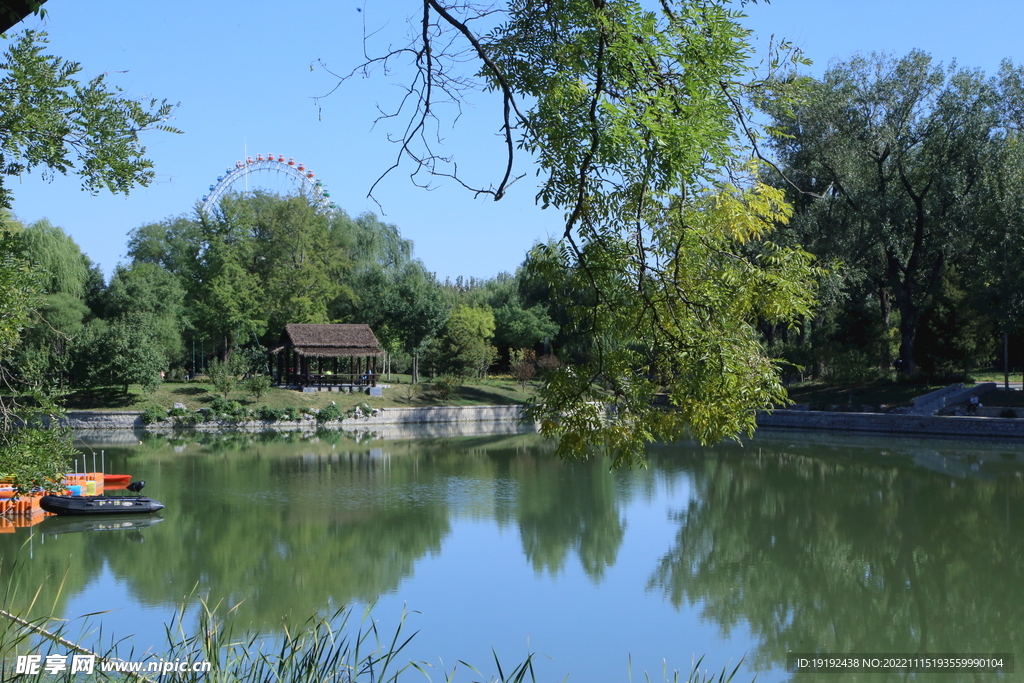 龙潭中湖风景