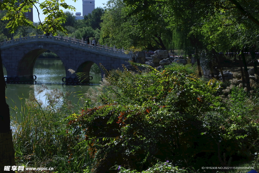 龙潭中湖风景