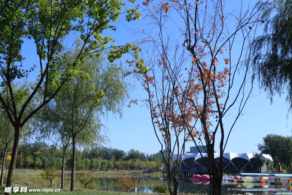 龙潭中湖风景