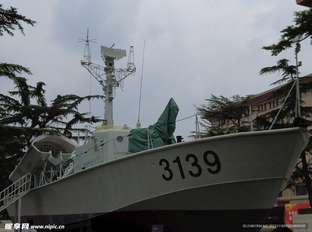 3139号舰快艇造型复原