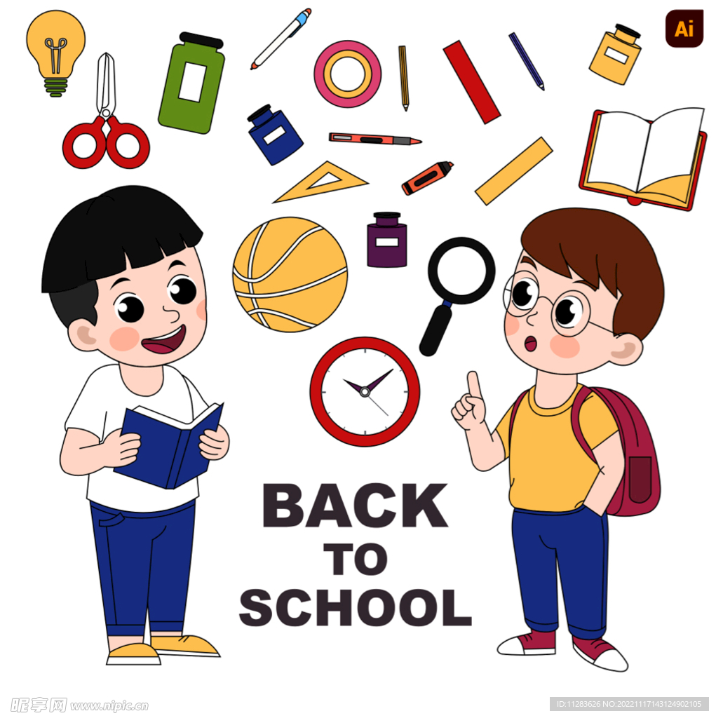 小学生素材