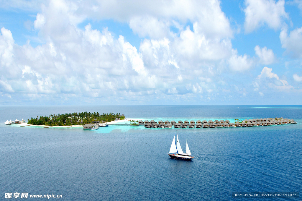 马尔代夫秀丽风景