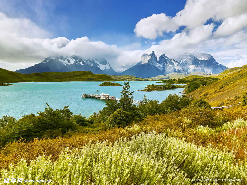 湖边美景