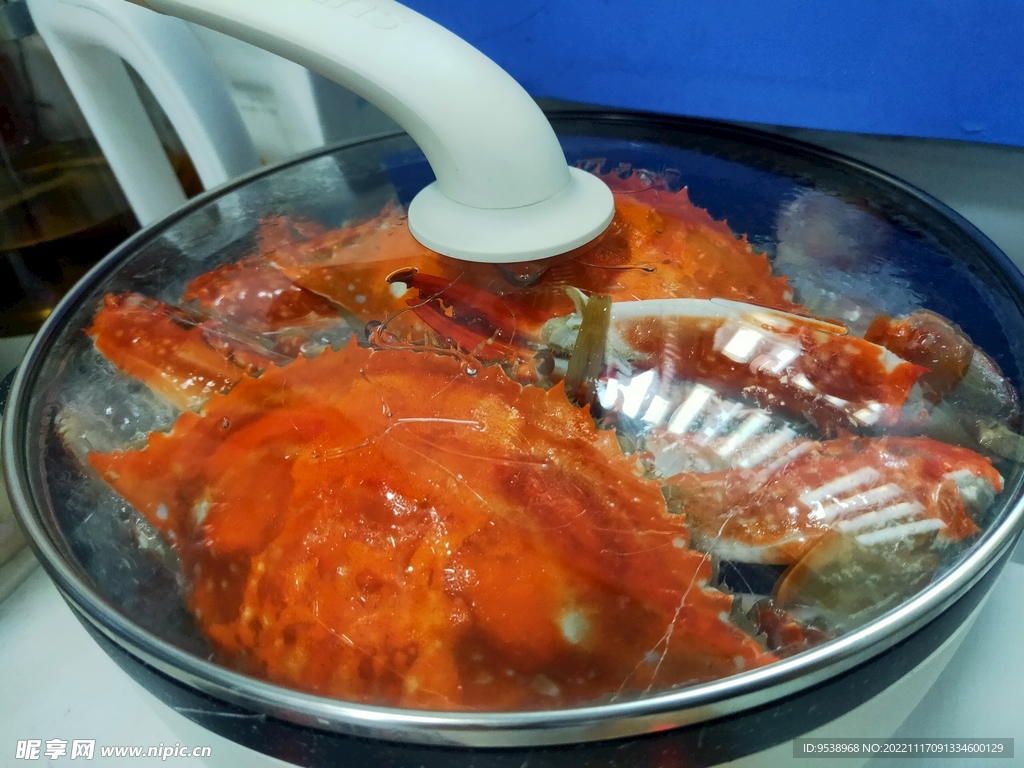 清蒸梭子蟹