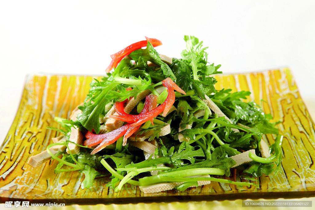 香干蒿菜