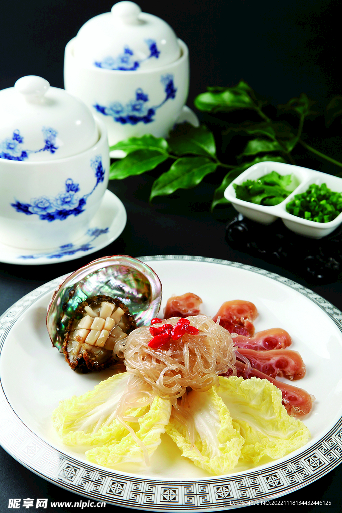 羊肉汤烩鲍鱼