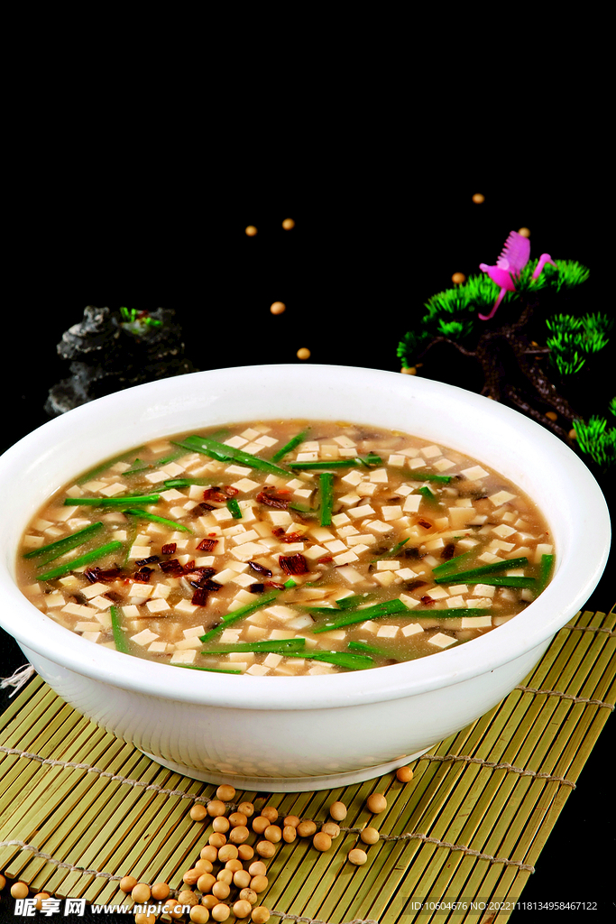 油菜豆腐汤
