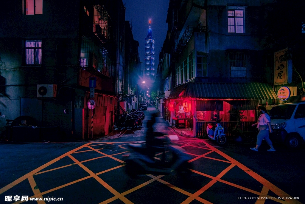 霓虹街道