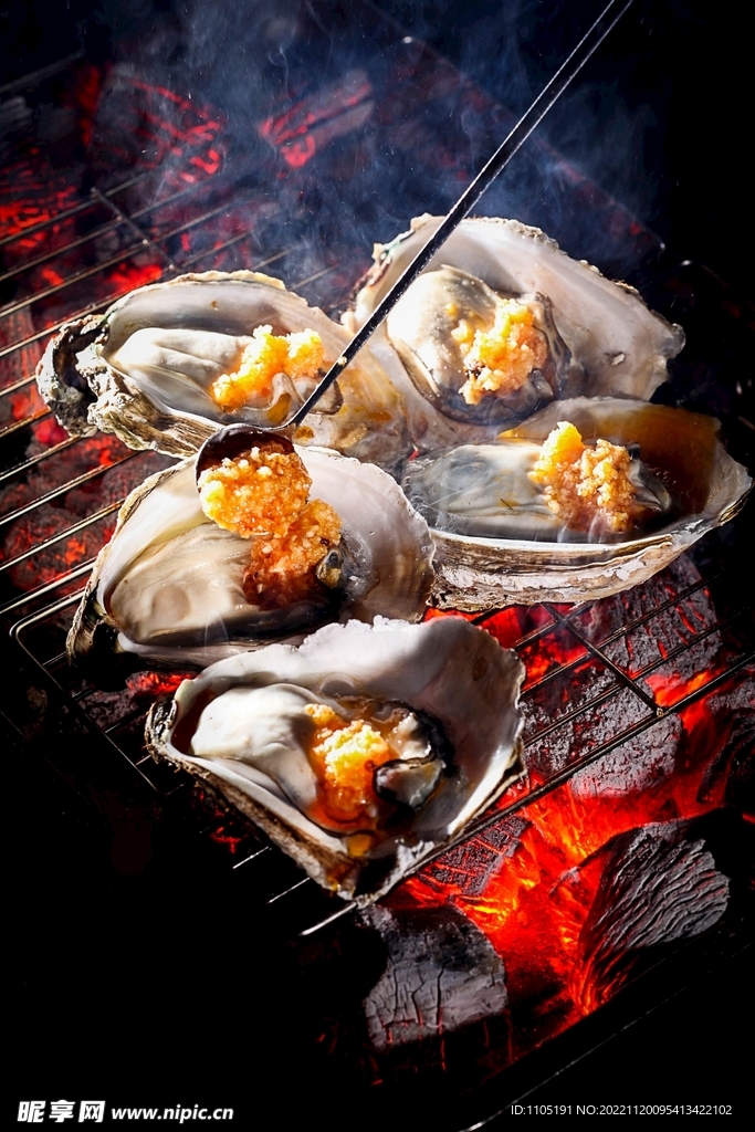 ：烤生蚝10