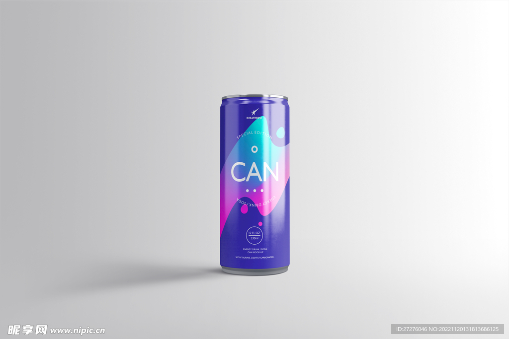 易拉罐样机