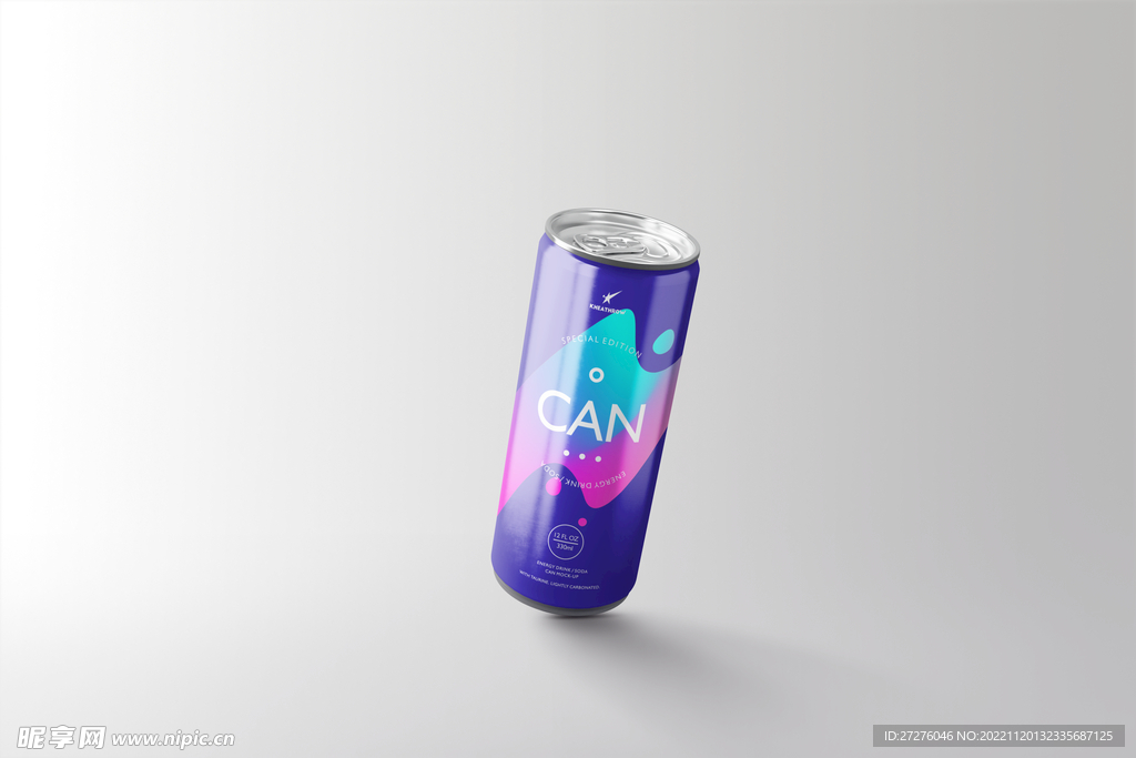 易拉罐样机