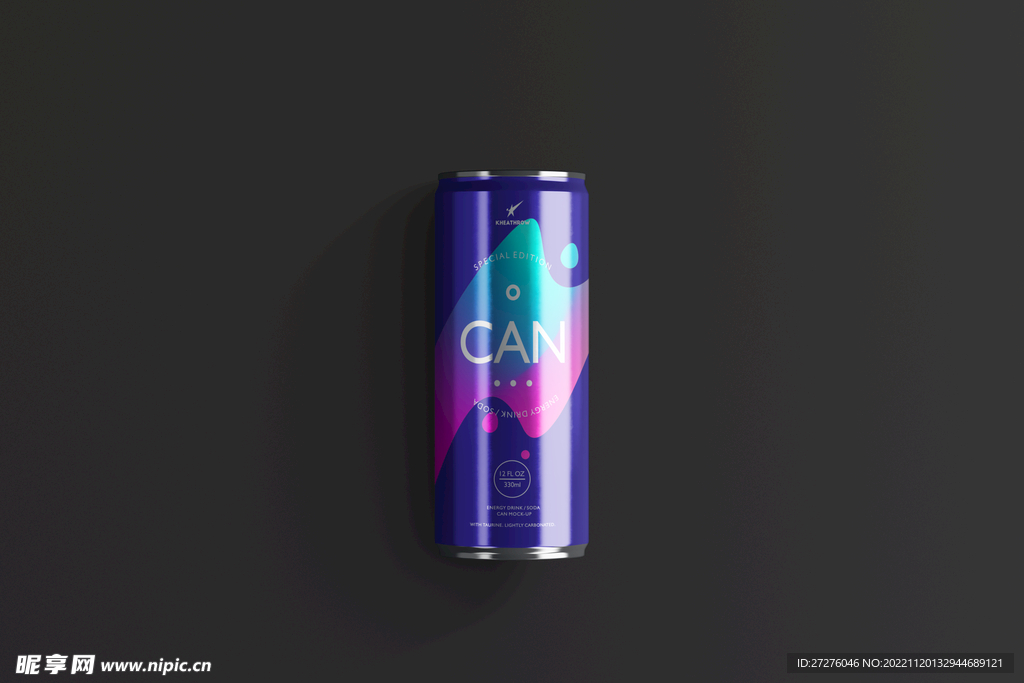 易拉罐样机