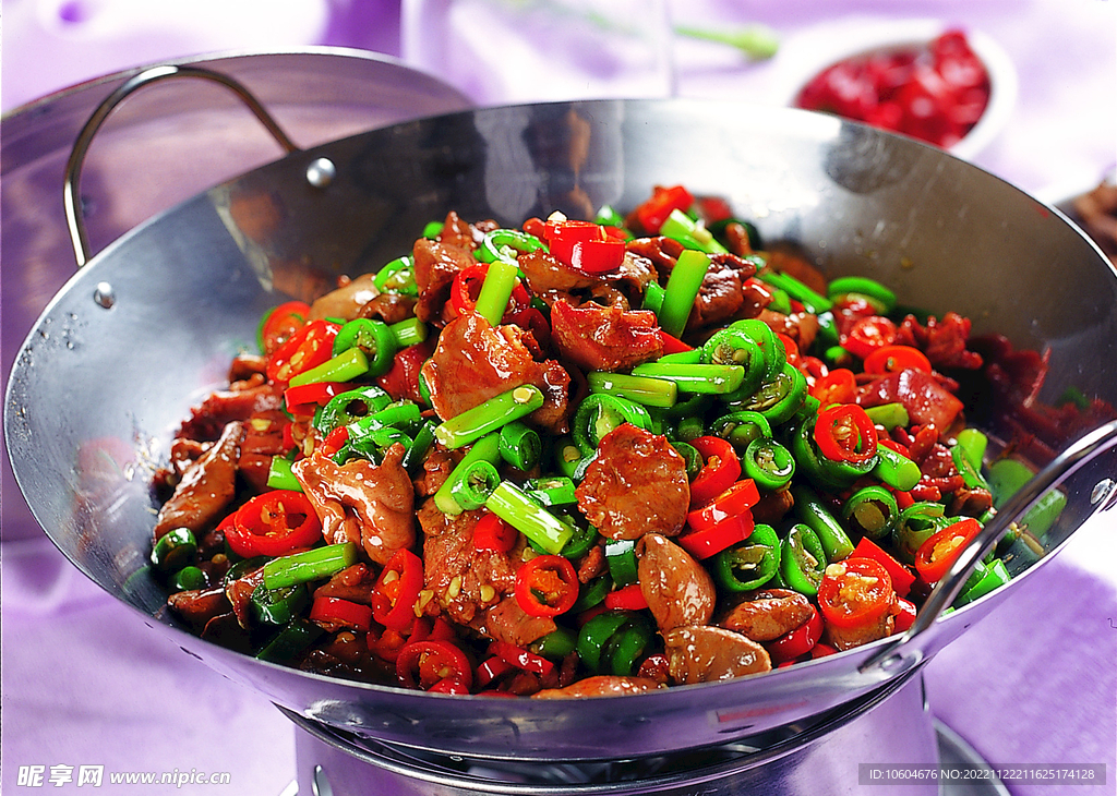 干锅鸡杂