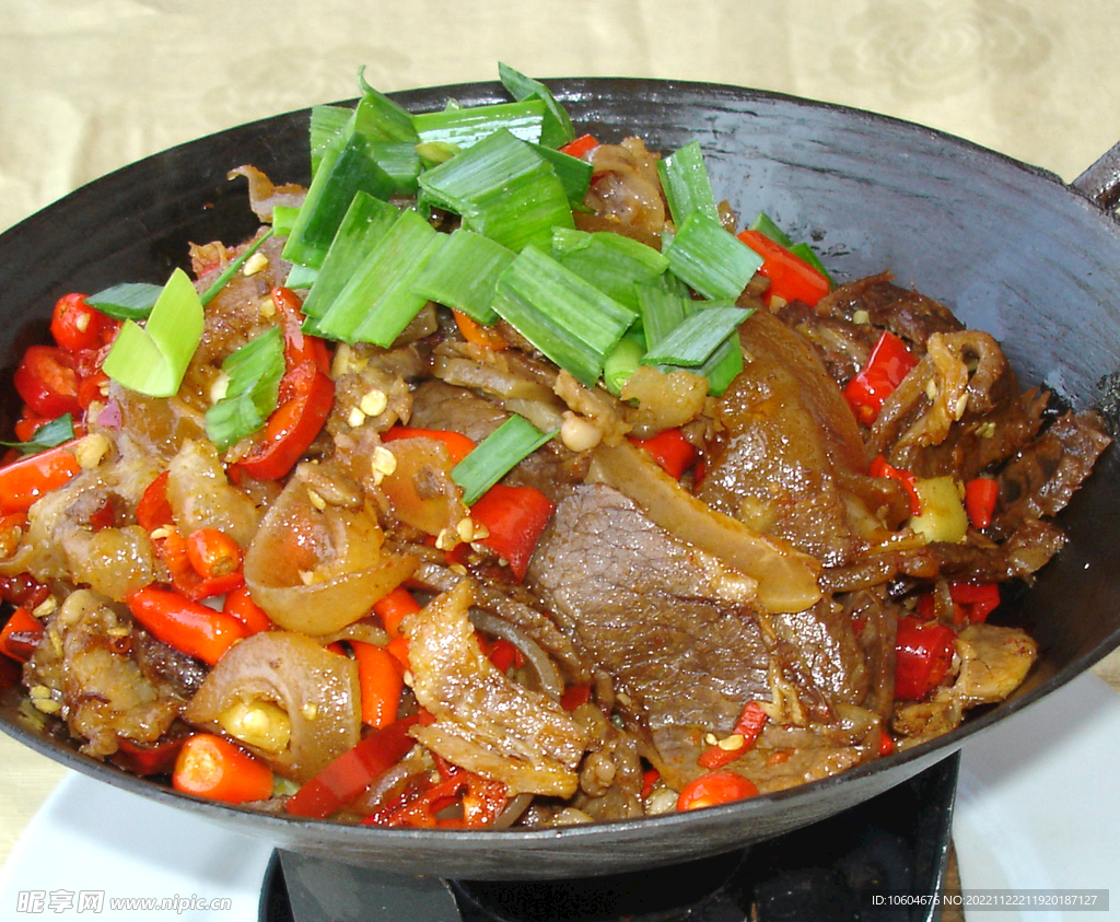 干锅黄牛肉