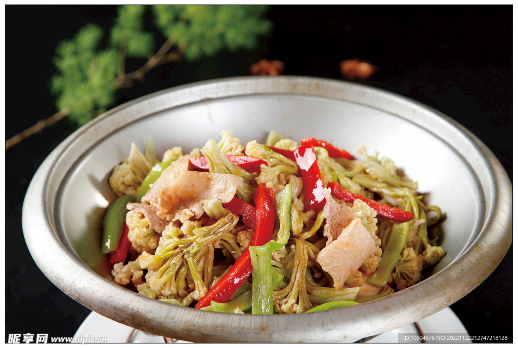 干锅花菜