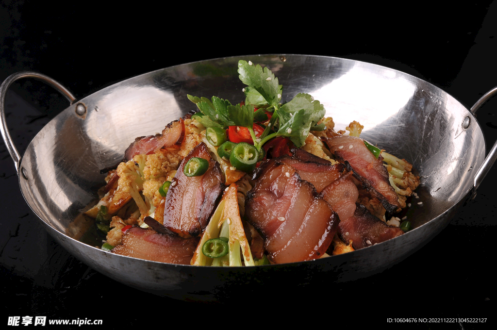 干锅腊肉