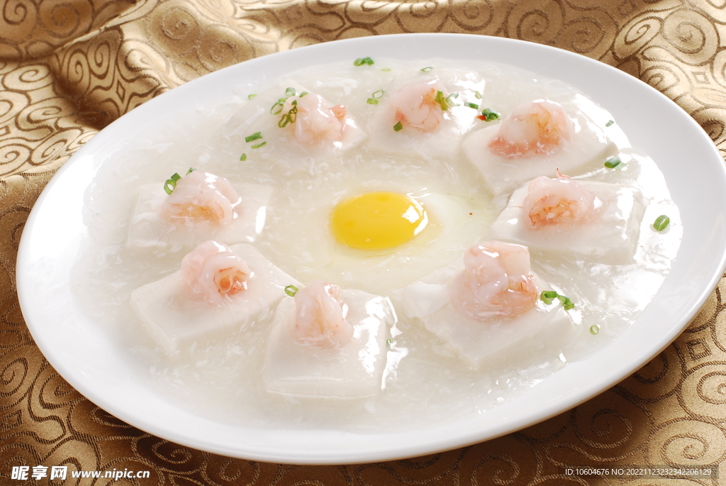 龙皇蒸山水豆腐