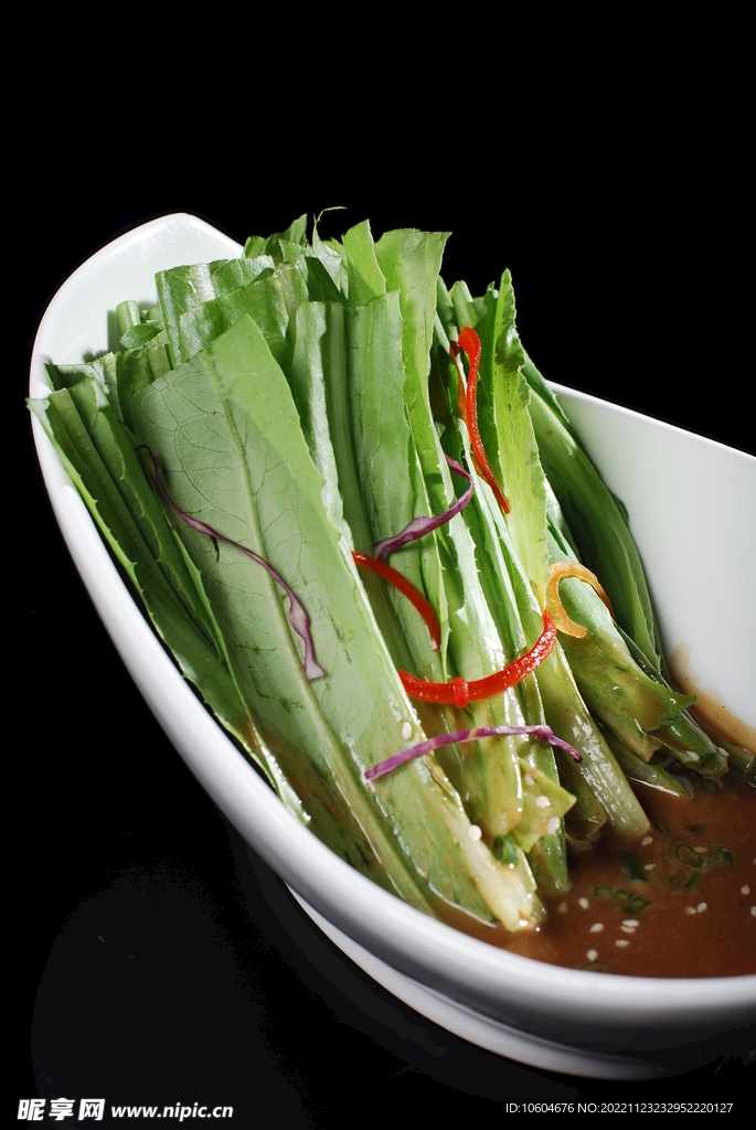 麻酱油麦菜