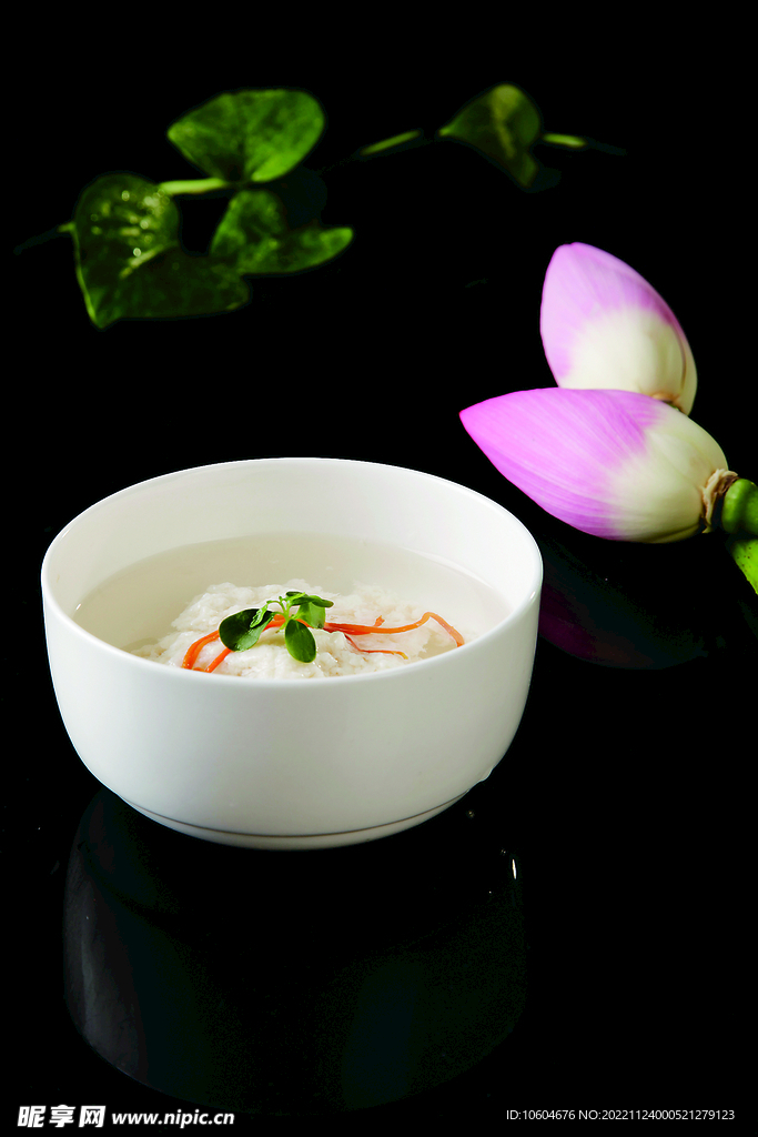 清汤鸡豆花