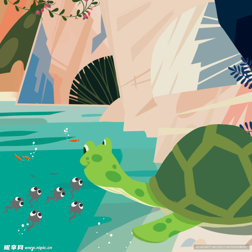 卡通乌龟