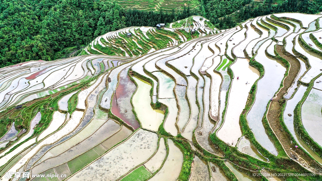 从江加榜梯田风光