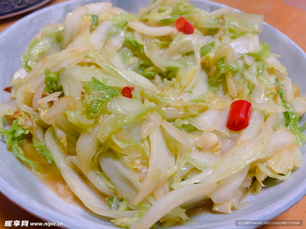 爆炒青菜 