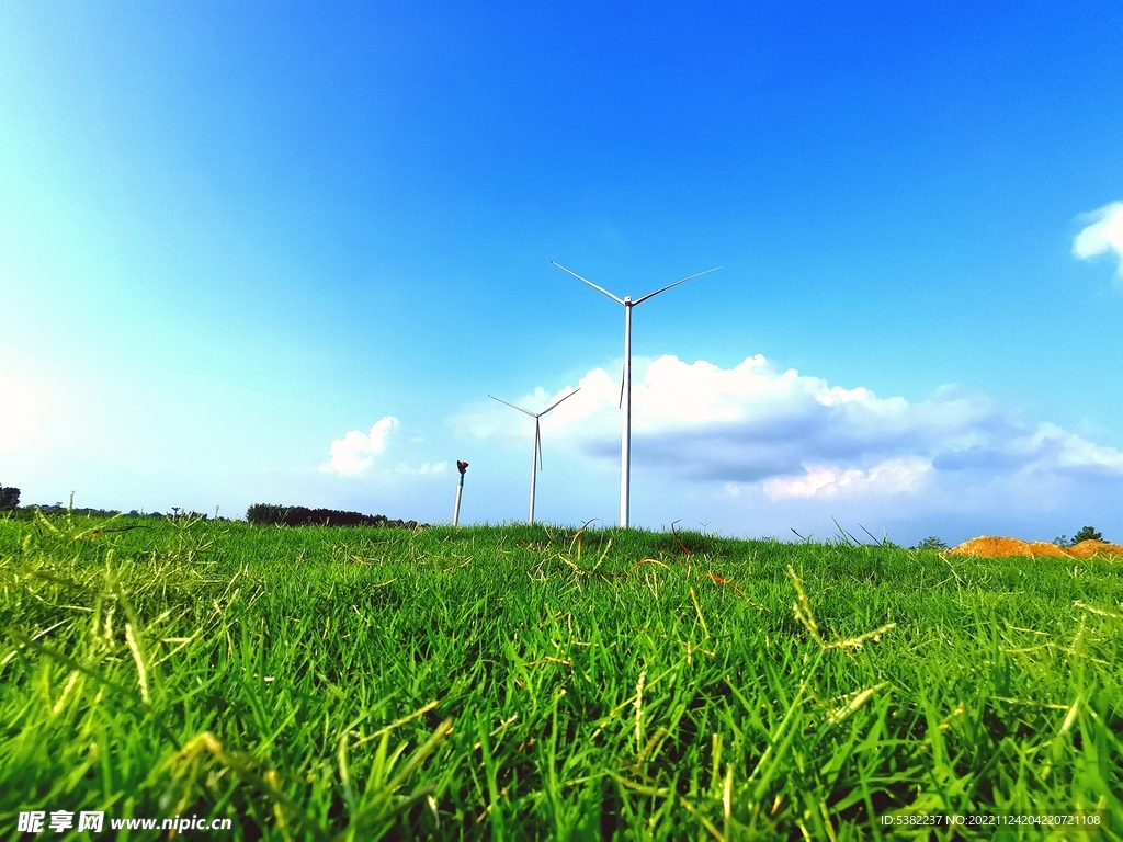 蓝天白云农村原生态老家乡村美景