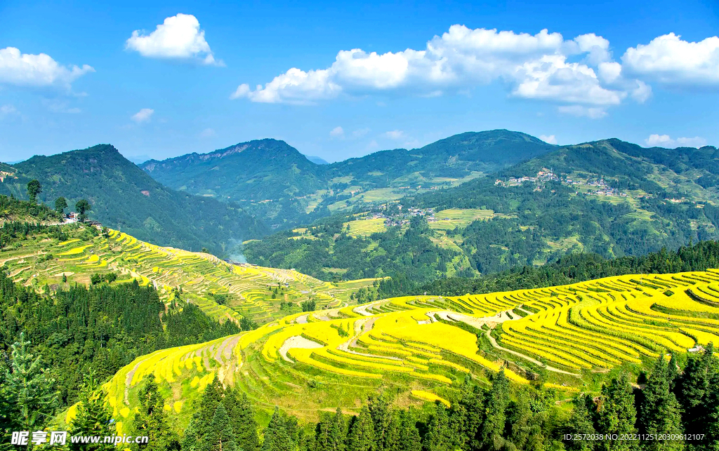 从江加榜梯田风光