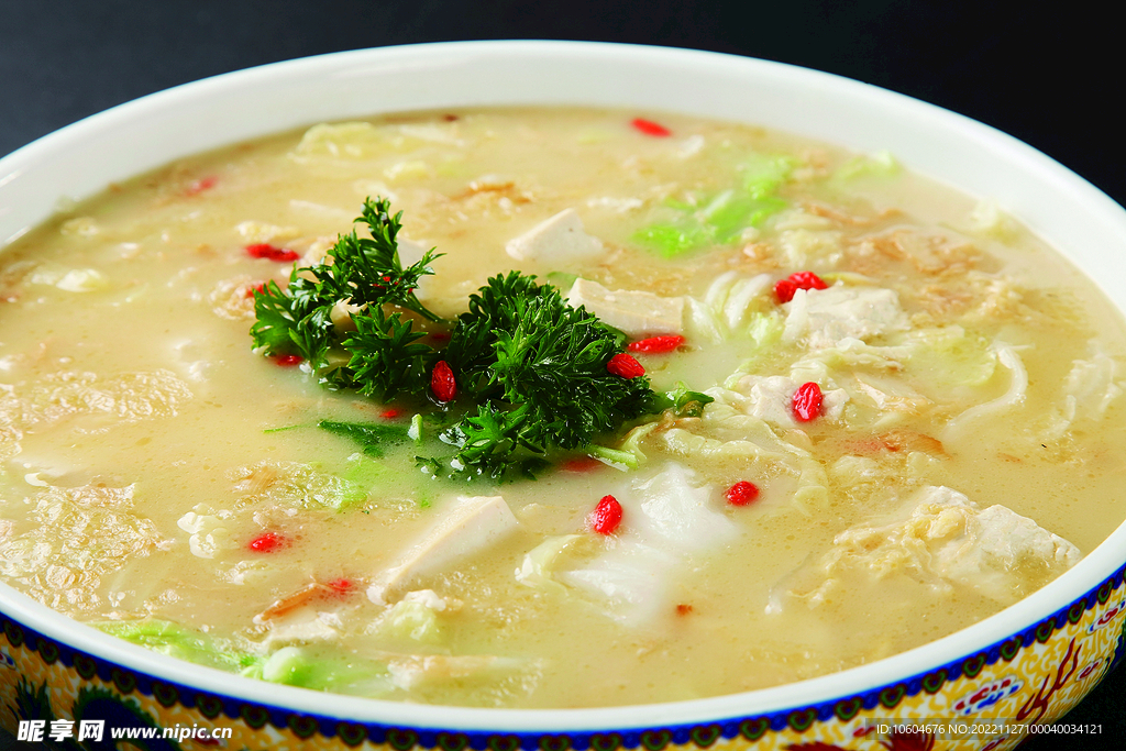 功夫香菜豆腐