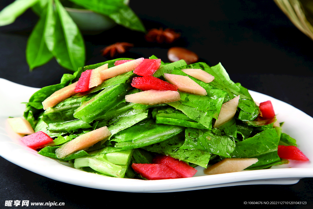 果仁油麦菜