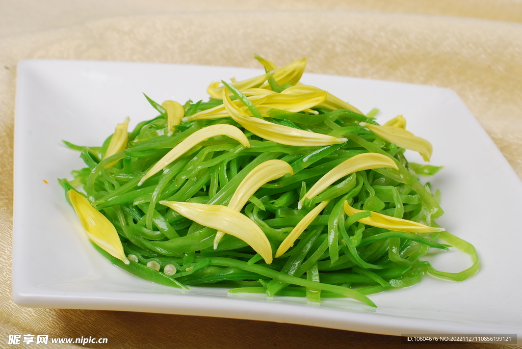 爽口兰豆丝
