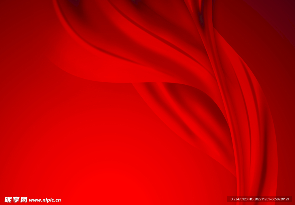 红色背景