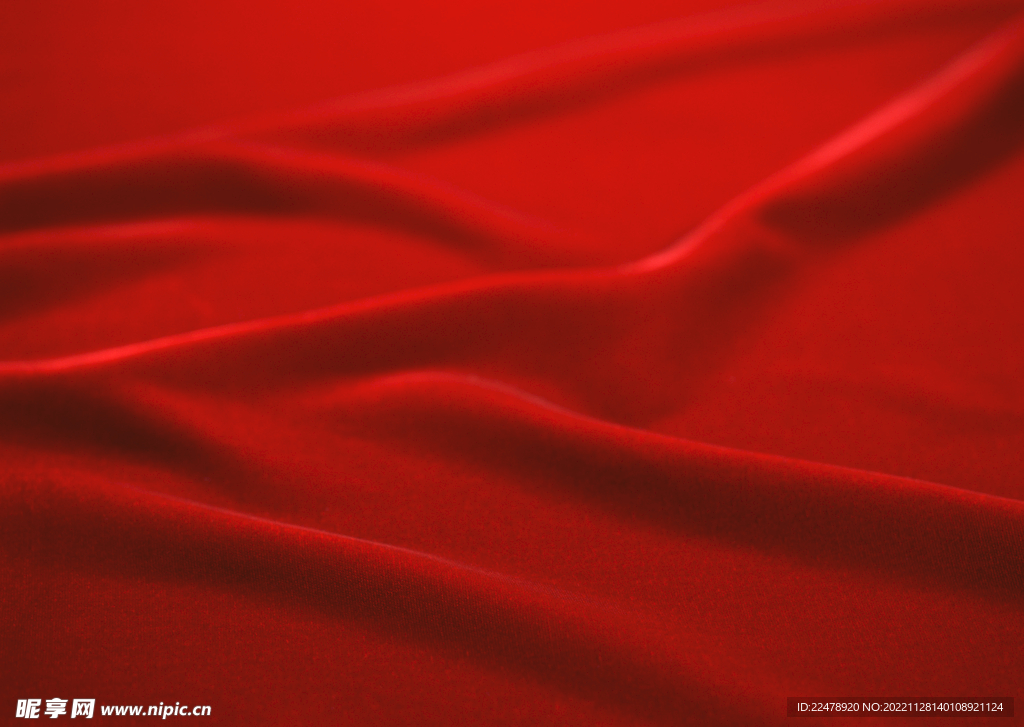 红色背景